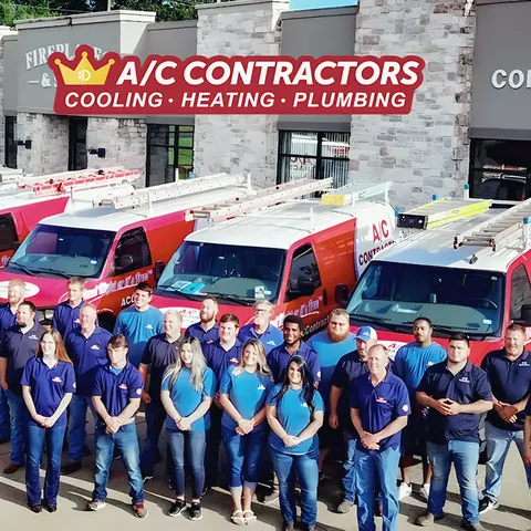 A photograph of its work, from A/C Contractors’s own photographs.