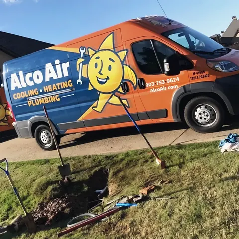 A photograph of its work, from Alco Air Cooling, Heating and Plumbing’s own photographs.