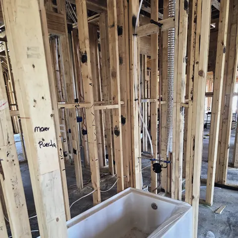 A photograph of its work, from PrimeTime Plumbing’s own photographs.