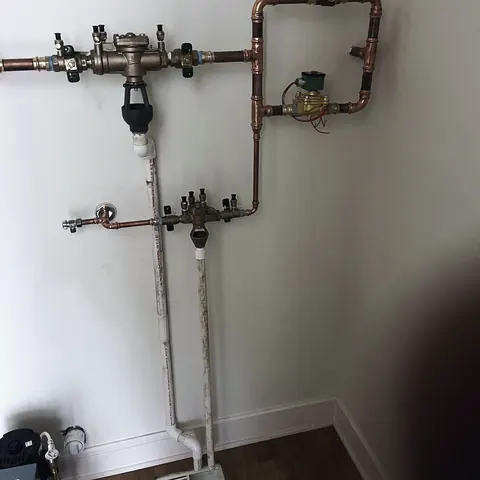 A photograph of its work, from Watson Plumbing, Inc.’s own photographs.